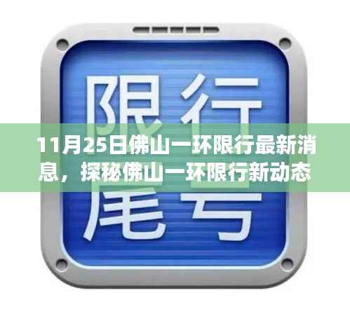 探秘佛山一环限行新动态下的美食宝藏,巷弄深处的独特风味(最新消息)