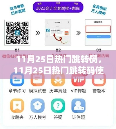 11月25日热门跳转码详解与使用指南,零基础操作,轻松掌握技能