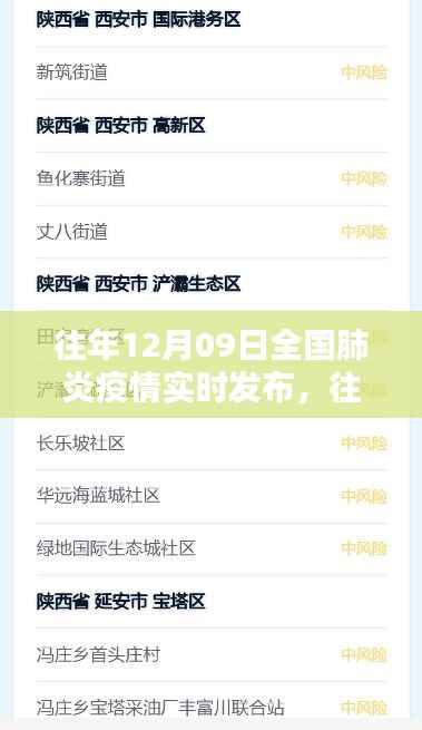 往年12月09日全国肺炎疫情实时发布,查询指南(初学者与进阶用户适用)