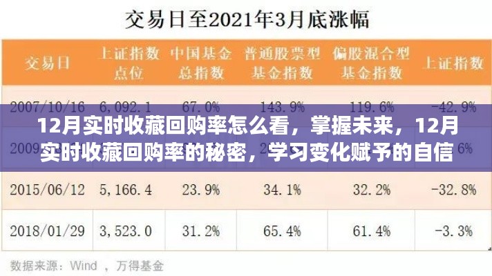 揭秘12月实时收藏回购率,洞察未来趋势,掌握自信与力量之源