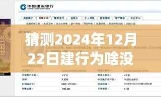 关于建行转账延迟现象,解析为何在特定日期未能实时到账的原因猜测