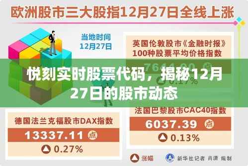 悦刻实时股票代码及股市动态解析