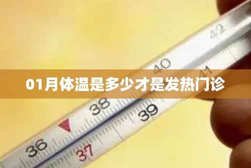 一月体温异常标准,发热门诊关注体温多少?