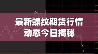 最新螺纹期货行情动态今日揭秘