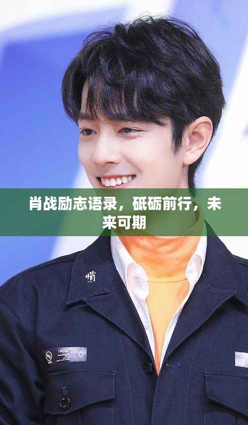 肖战励志语录,砥砺前行,未来可期